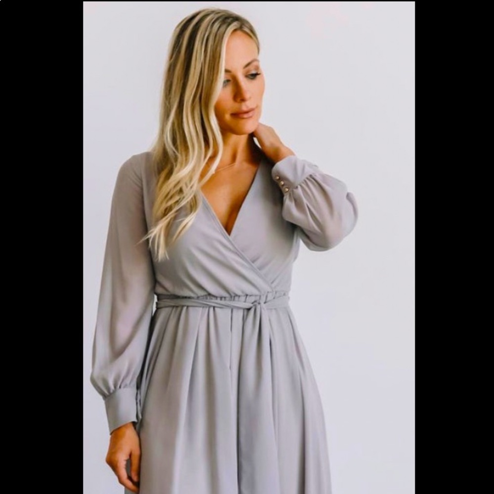 Baltic Born - Lydia Maxi Dress in Gray - Medium